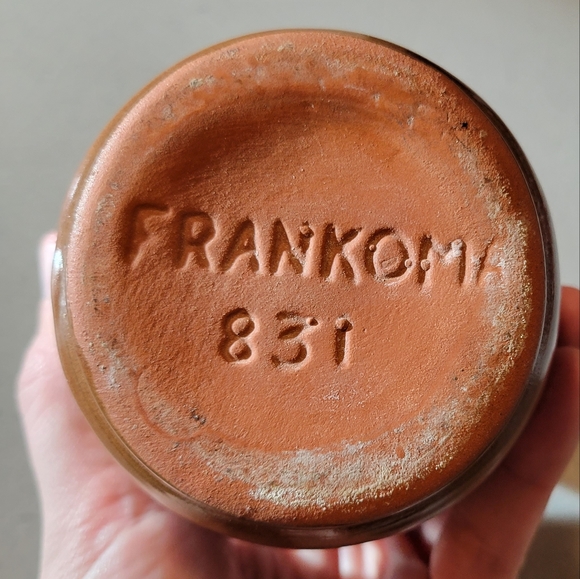 Frankoma 831 Ringed Honey Jug Pitcher - Picture 6 of 7